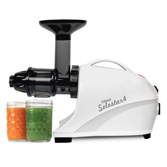 Solostar® 4 Horizontal Slow Masticating Juicer in White SS4-4200 - Tribest