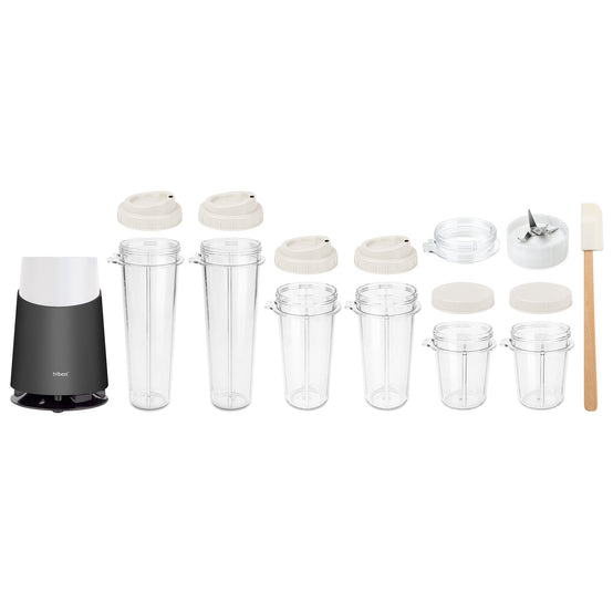 Personal Blender II Mason Jar Ready (Family16-Piece Set) in Gray PB-420GY - Parts - Tribest