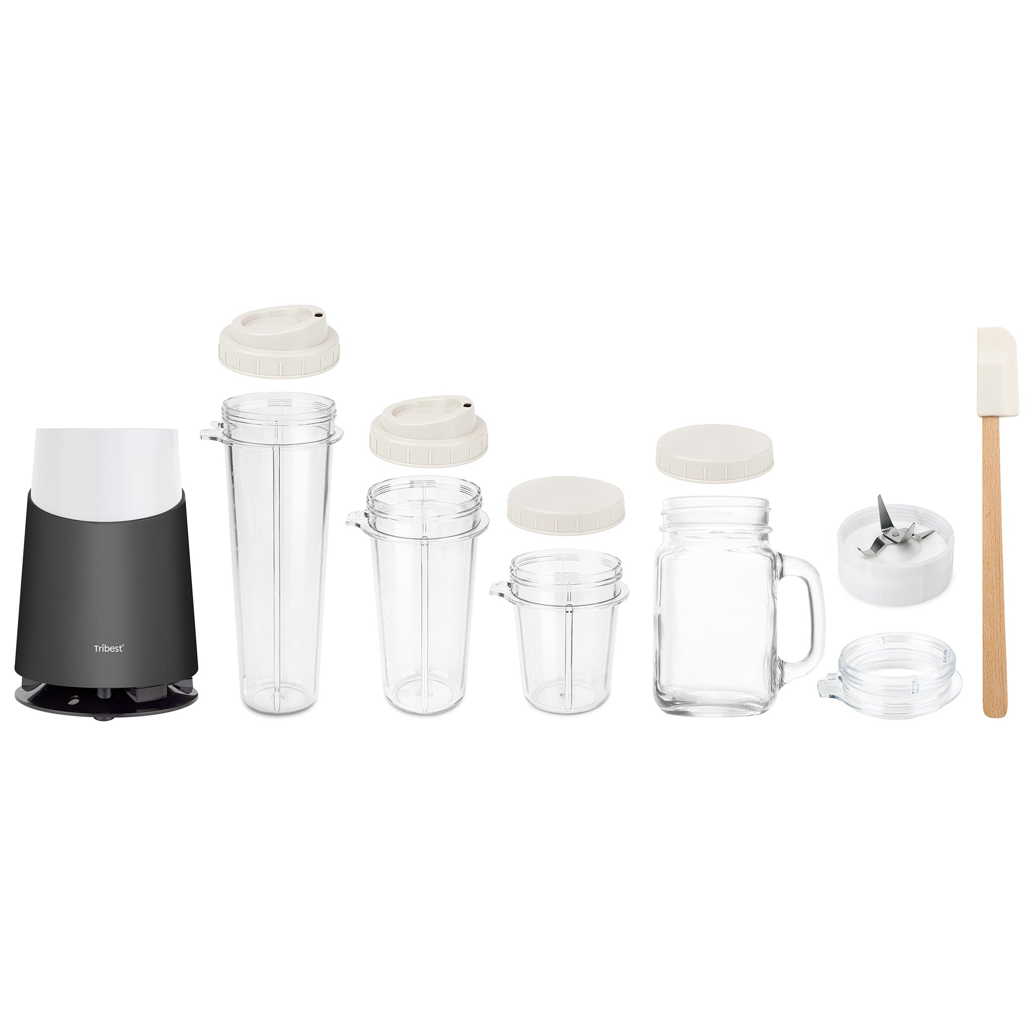 Personal Blender II® Mason Jar Ready (Basic 12-Piece Set) - Parts