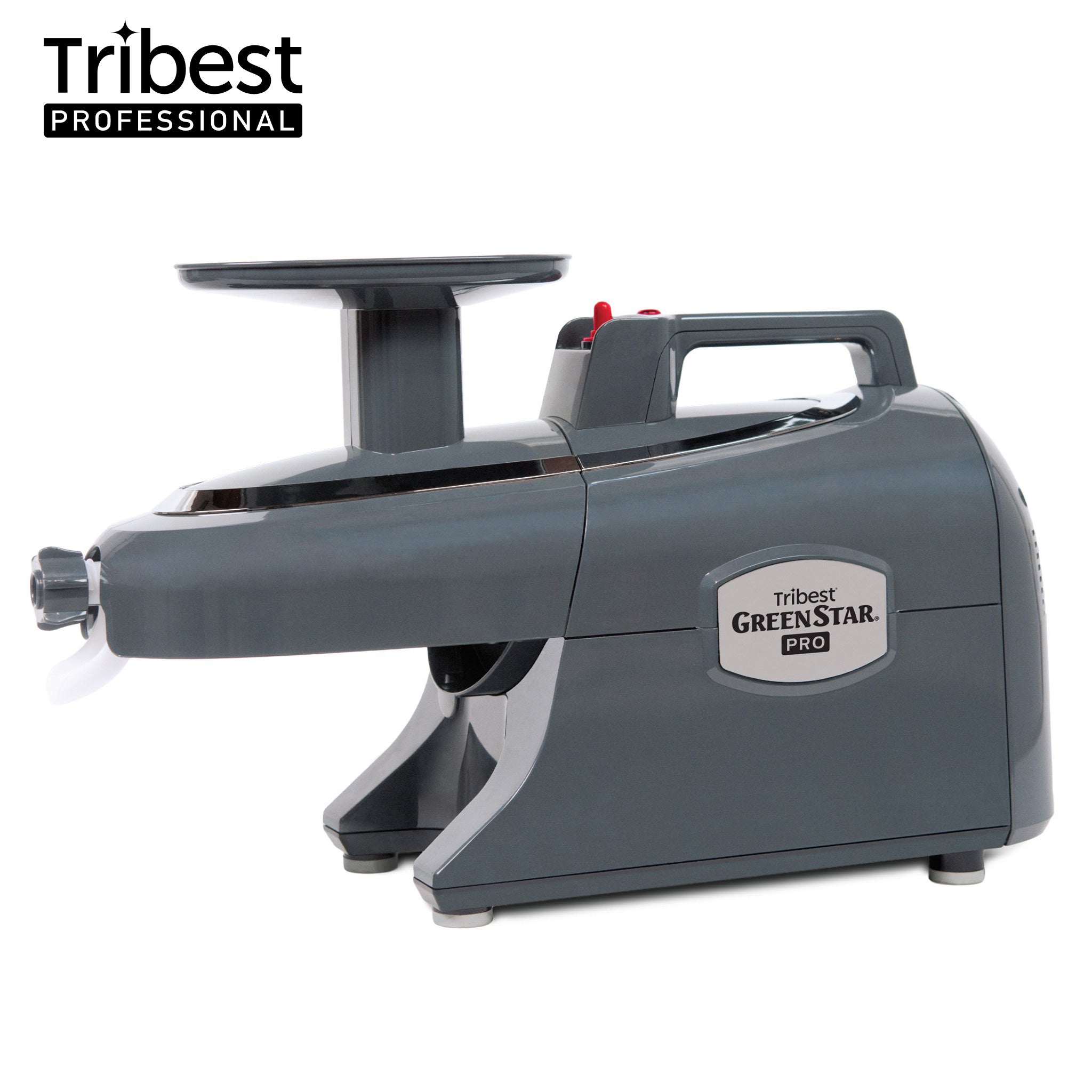 Greenstar® Pro Twin Gear Commercial Slow Juicer in Gray GS-P502 - Tribest