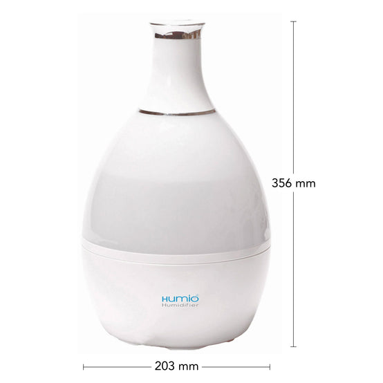 Humio Humidifier & Night Lamp with Aroma Oil Compartment HU-1020 - Size 203 x 356 mm