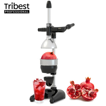 Tribest Professional Cancan XL Manual Juice Press for Pomegranate and Citrus MJP-105 in Black