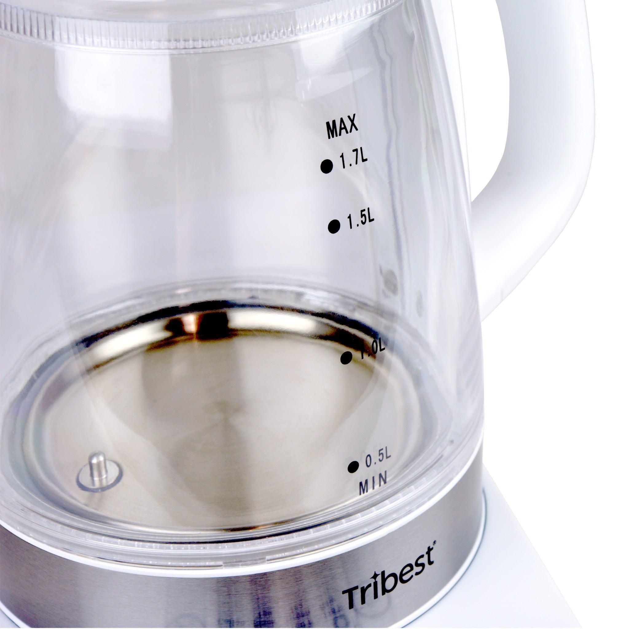 Raw Tea Kettle® Glass Electric Water Kettle GKD-450 - Measurements in Liters - Tribest